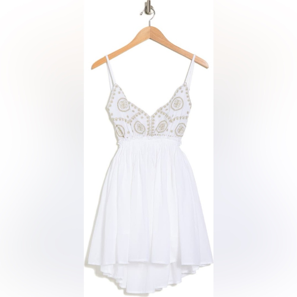 RAGA Embroidered Bohemian Style “Naira” Mini Sundress